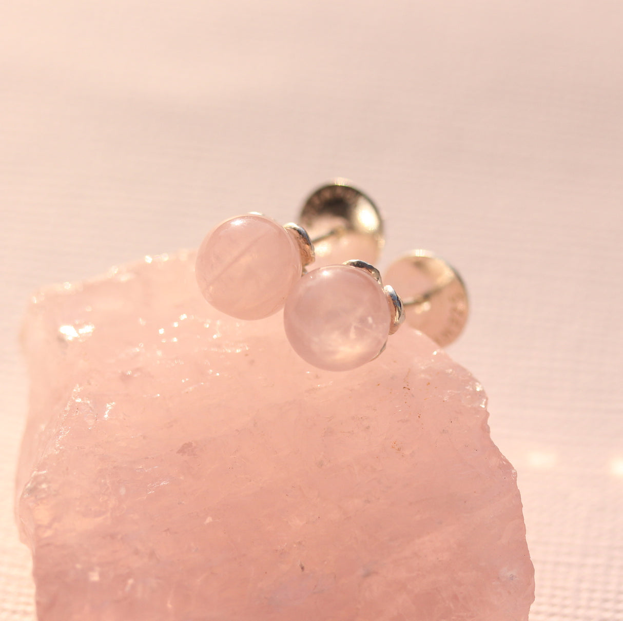 Four-Leaf Clover Gemstone Earrings