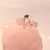 Four-Leaf Clover Gemstone Earrings