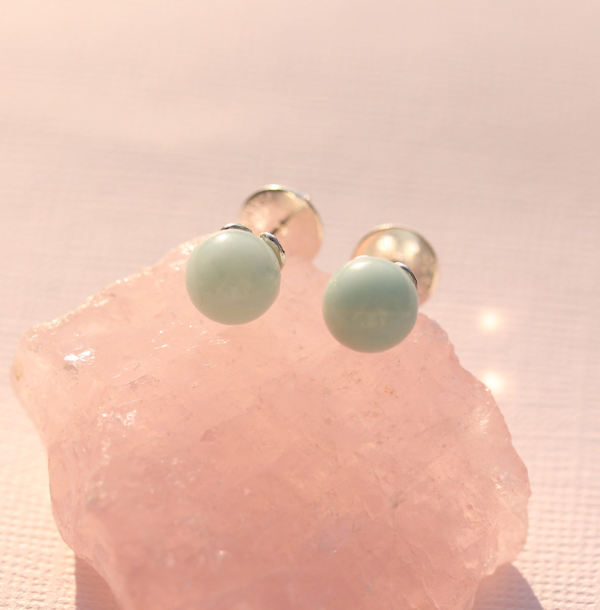 Four-Leaf Clover Gemstone Earrings