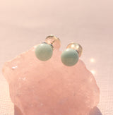 Four-Leaf Clover Gemstone Earrings