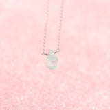 Green Amethyst Briolette Necklace