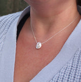 Sterling Silver Necklace with Keisha Pearl & Opal
