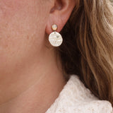 Opal Sand and Water drop earrings