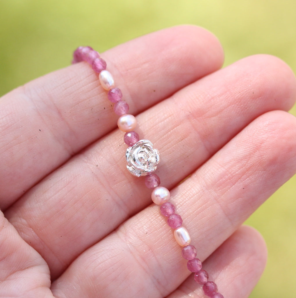 peony tourmaline bracelet