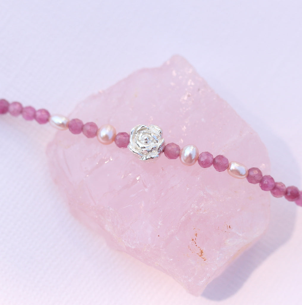 peony tourmaline bracelet