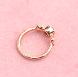 Floral Rose cut Diamond ring - Kathryn Rebecca
