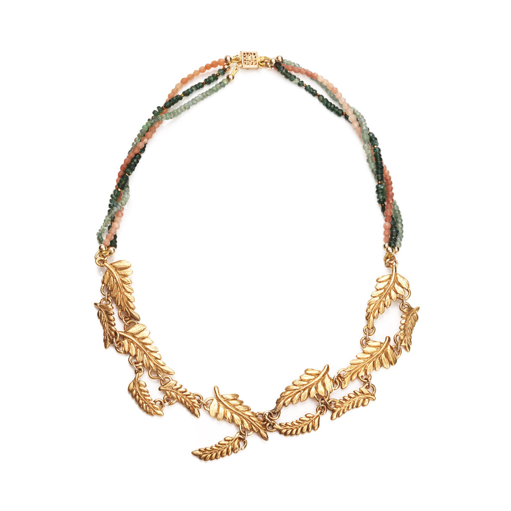 Fern statement necklace - Kathryn Rebecca