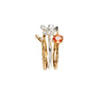 Blooming branches -oval branch ring - Kathryn Rebecca