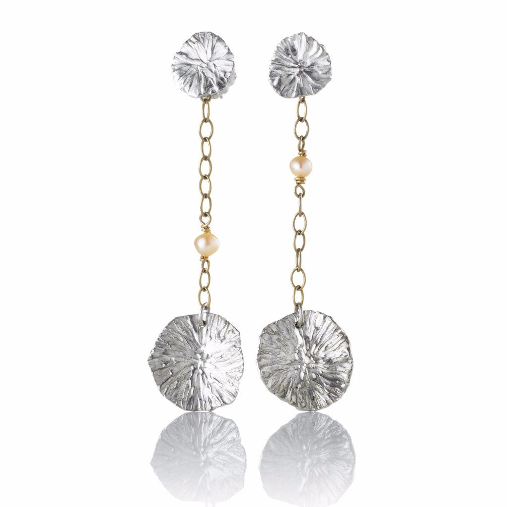 Beneath the lilies - interchangeable earrings - Kathryn Rebecca