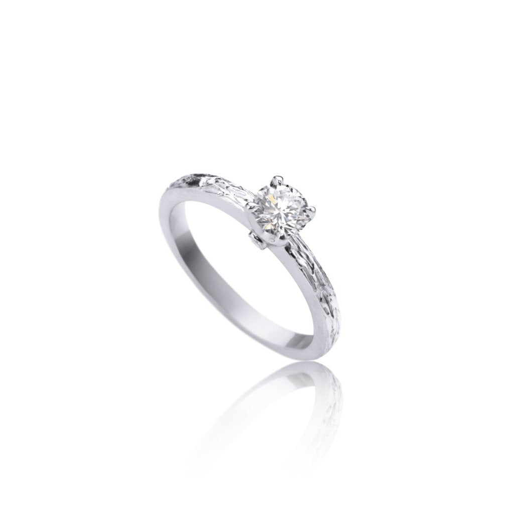 Diamond Branch Engagement Ring - Kathryn Rebecca