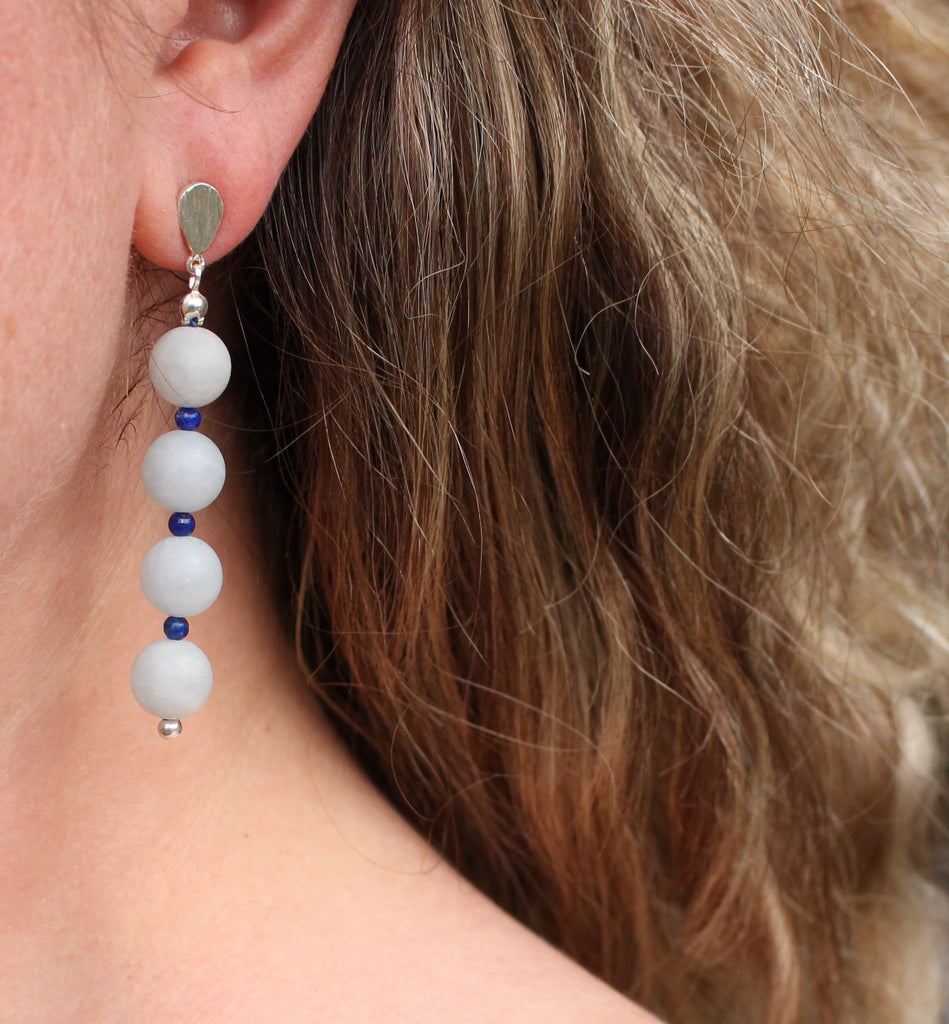 Aquamarine Drop Earrings