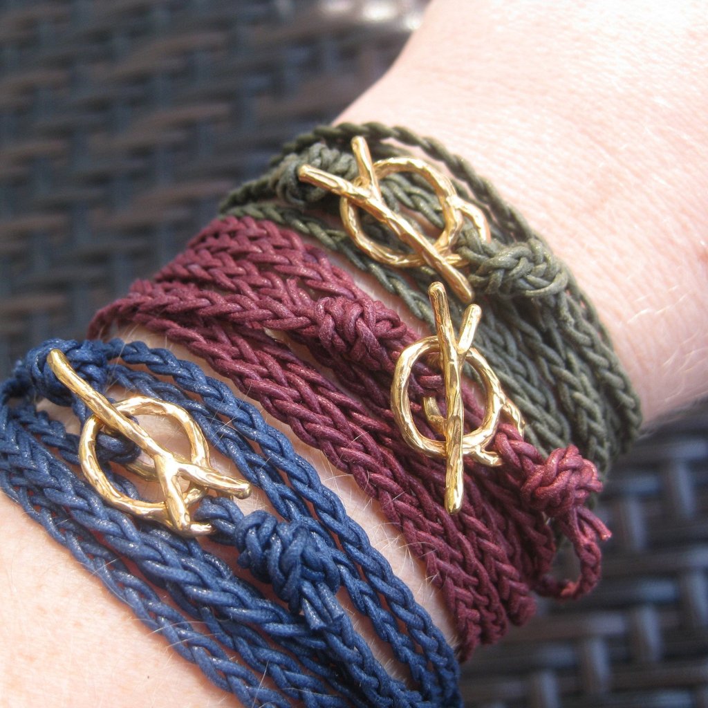 Blooming branches - wrap bracelet - Kathryn Rebecca