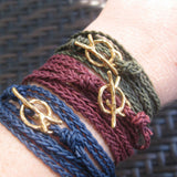 Blooming branches - wrap bracelet - Kathryn Rebecca