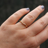 Branch wedding band