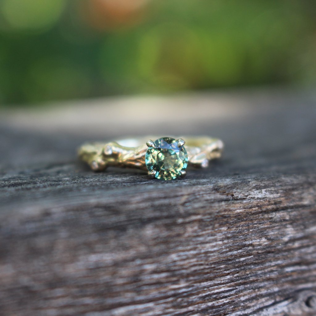 Branch and knot engagement ring - Kathryn Rebecca