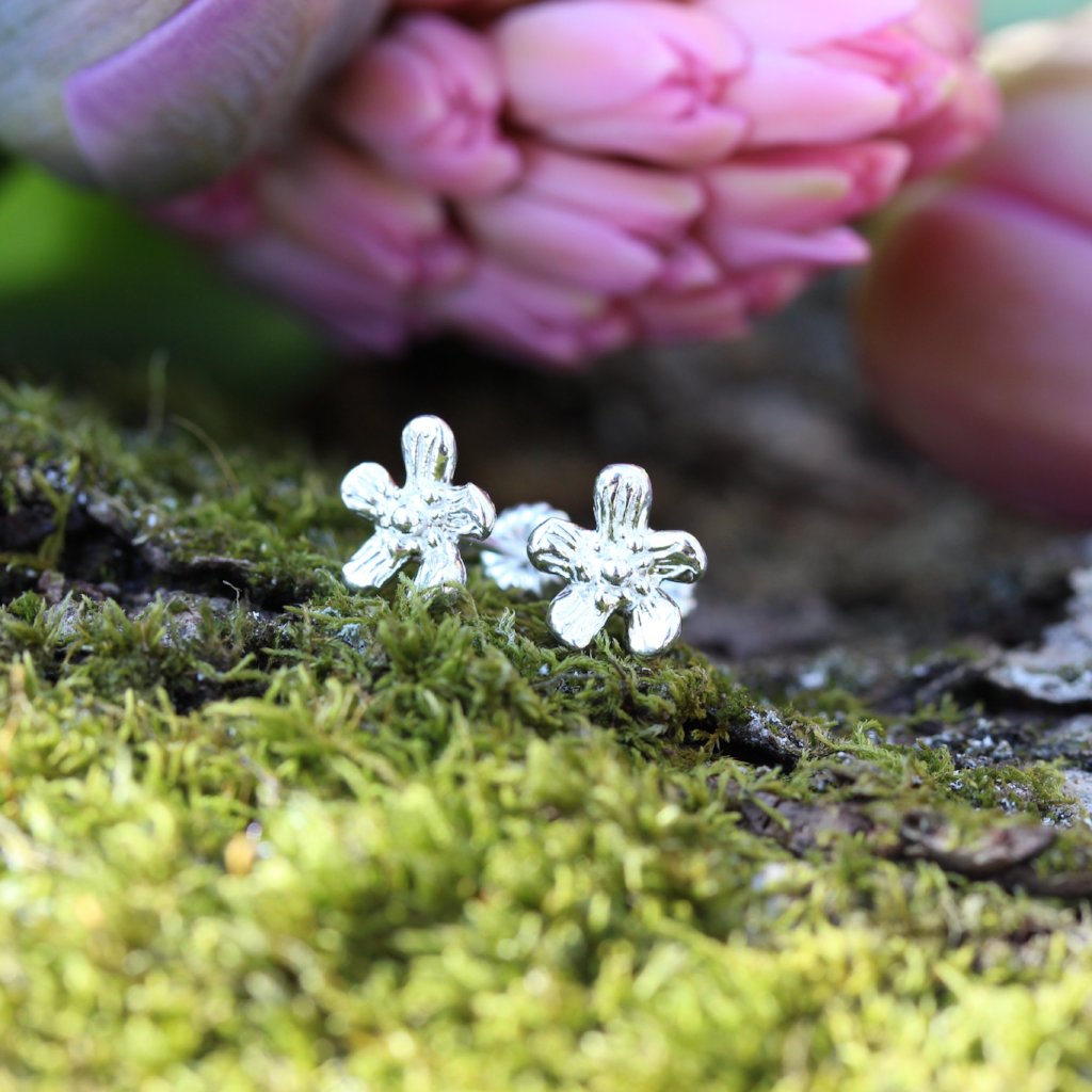 Golden Glow - small buttercup studs - Kathryn Rebecca