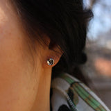 Mini rose studs - Kathryn Rebecca