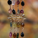 Tourmaline multi strand bracelet - Kathryn Rebecca