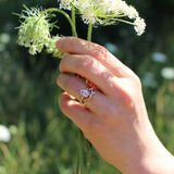Cherry Blossom wedding band - Kathryn Rebecca