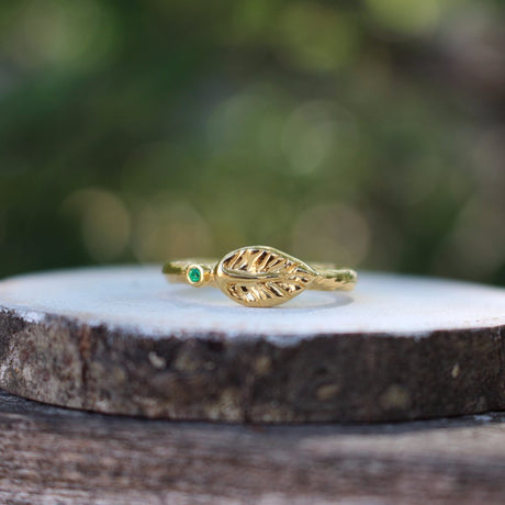 Leaf ring - Kathryn Rebecca