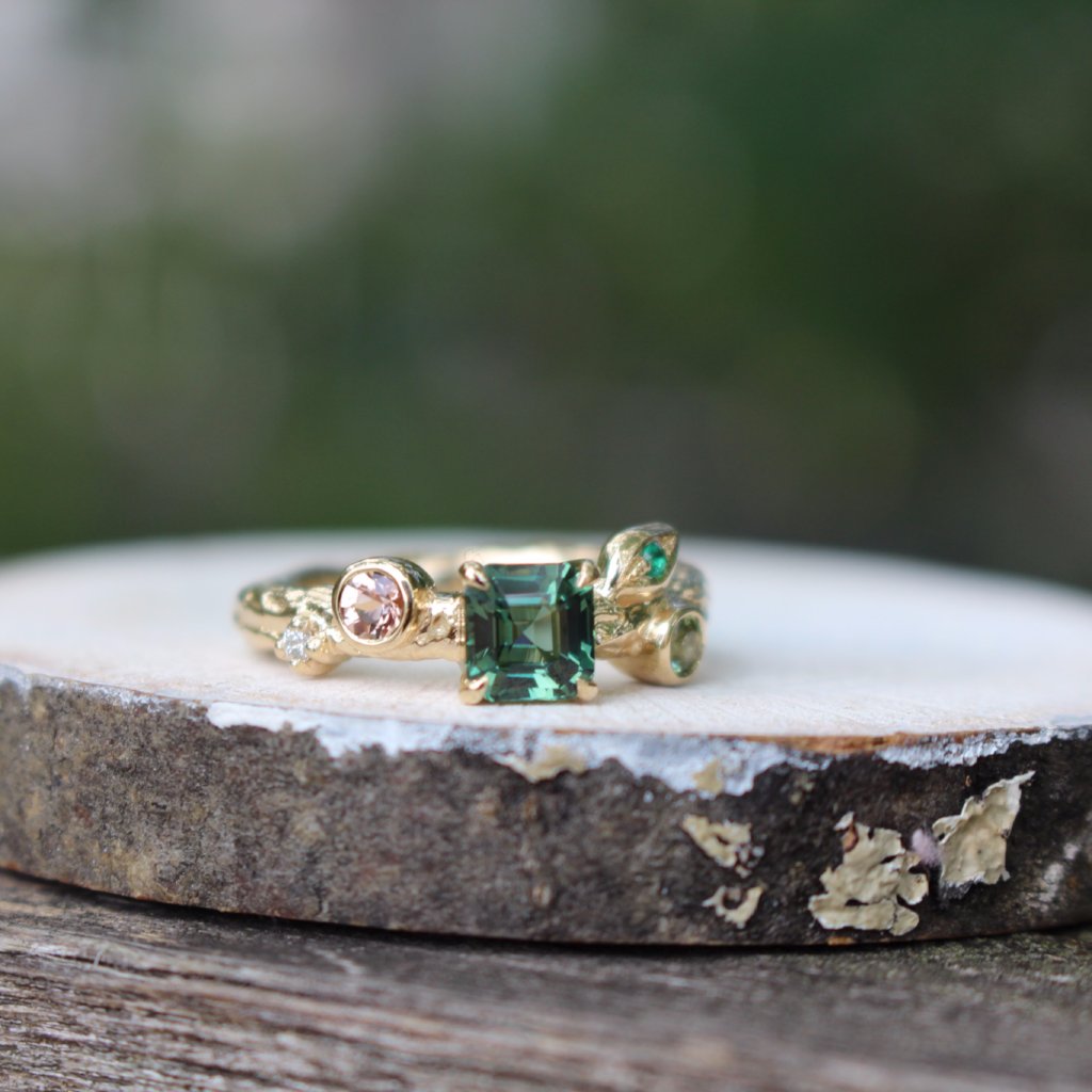 Spring Breeze Engagement ring - Kathryn Rebecca