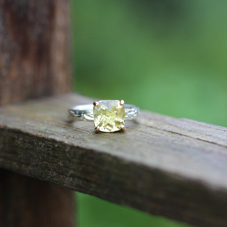 Lemon Quartz ring - Kathryn Rebecca