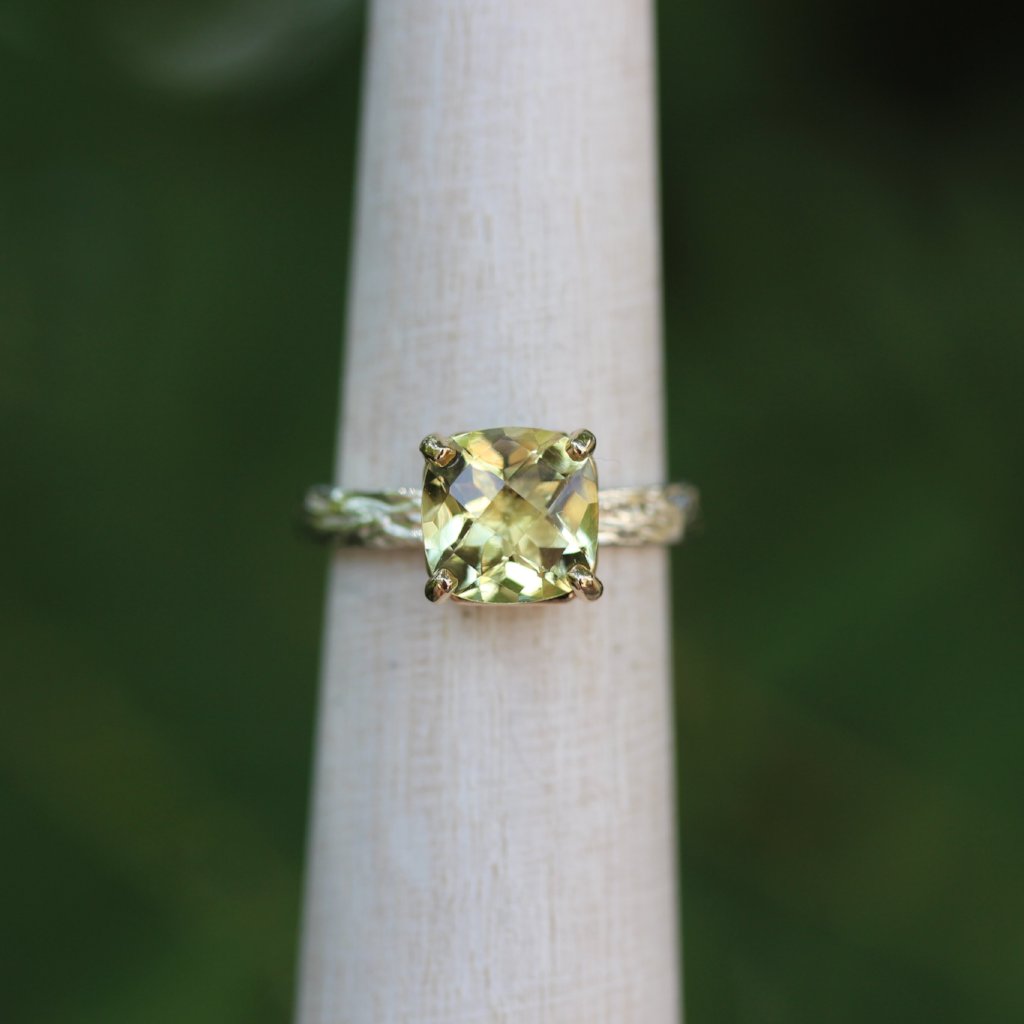 Lemon Quartz ring - Kathryn Rebecca