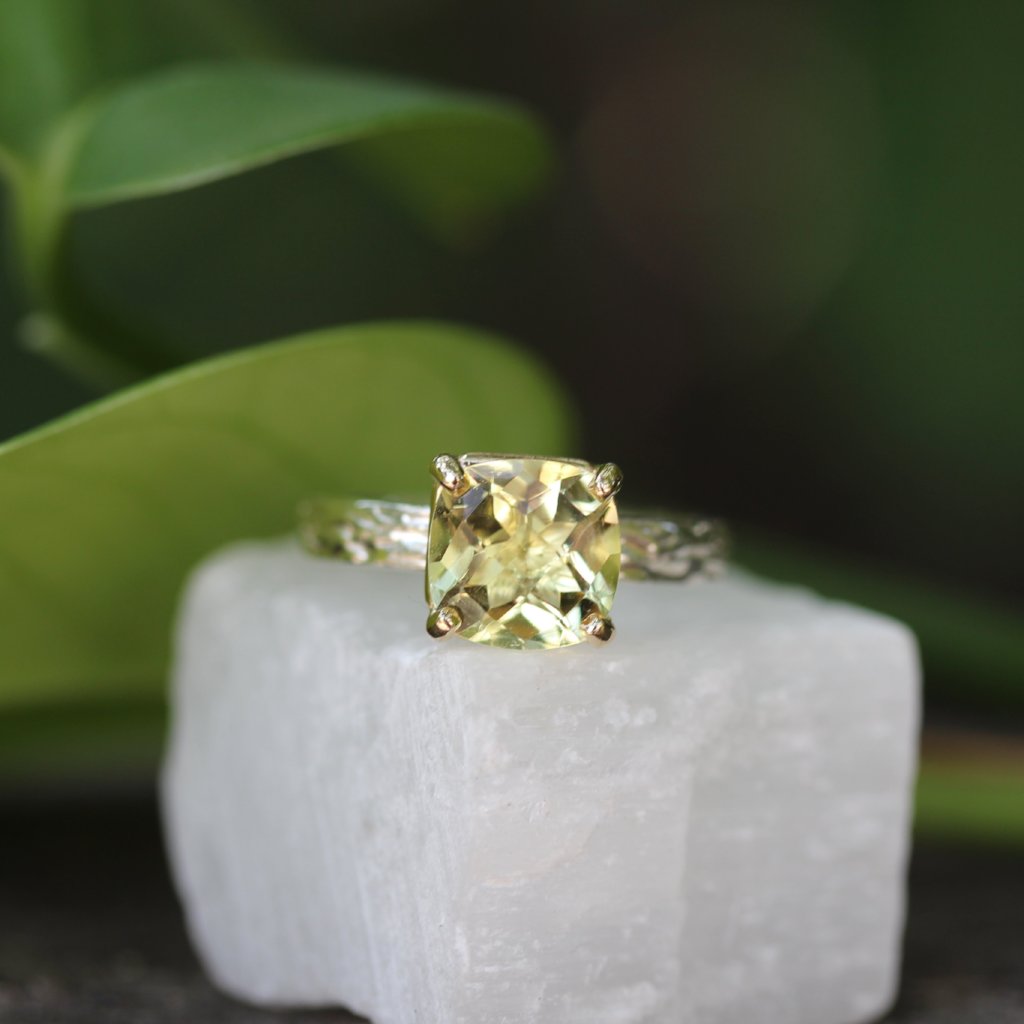 Lemon Quartz ring - Kathryn Rebecca