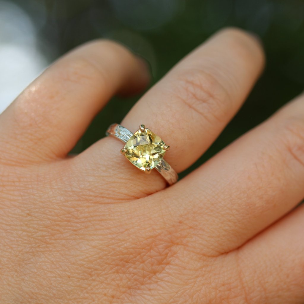 Lemon Quartz ring - Kathryn Rebecca
