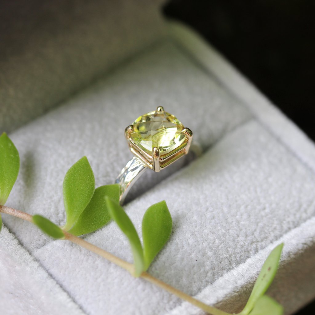 Lemon Quartz ring - Kathryn Rebecca