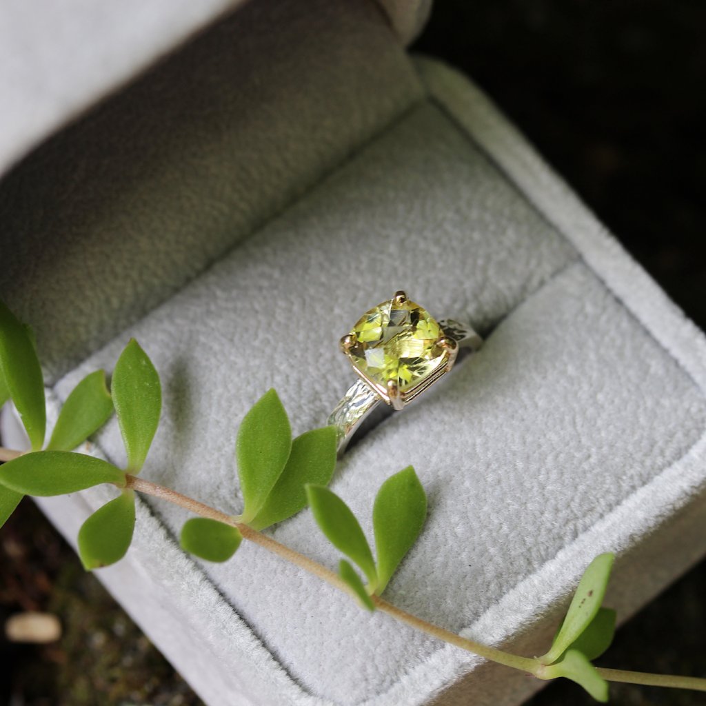 Lemon Quartz ring - Kathryn Rebecca