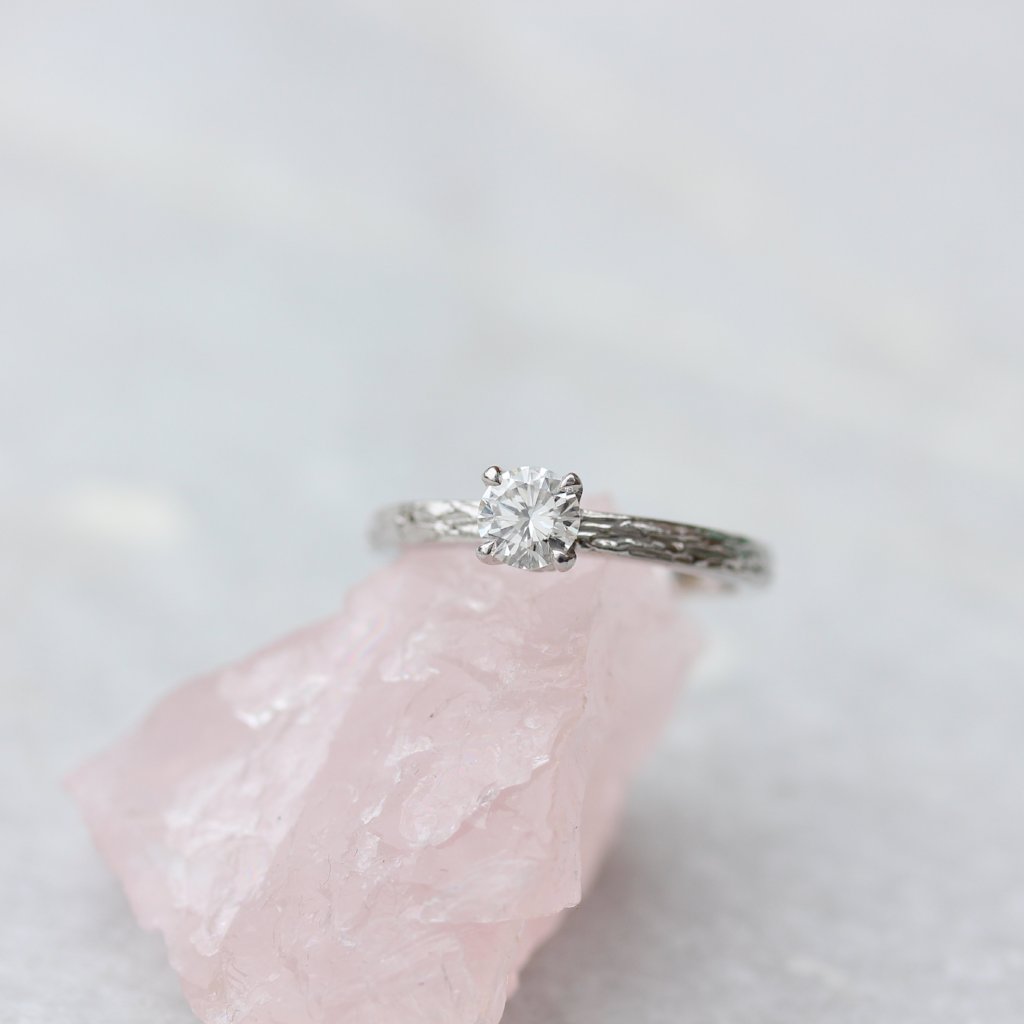 Diamond Branch Engagement Ring - Kathryn Rebecca