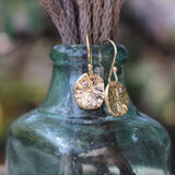 Lily pad earrings - Kathryn Rebecca