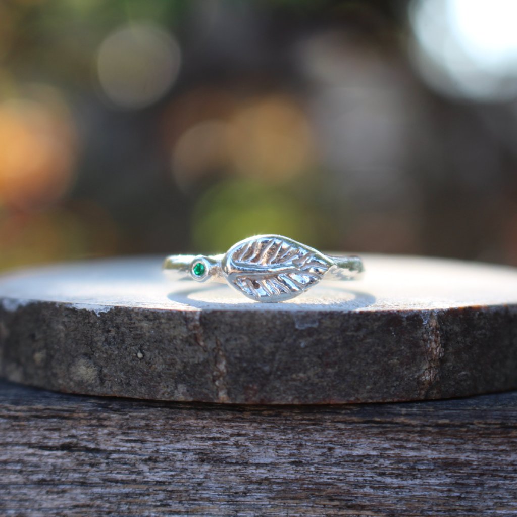 Leaf ring - Kathryn Rebecca