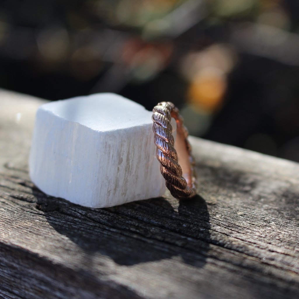 Rope Wedding Ring - Kathryn Rebecca