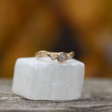 Rose cut diamond branch Engagement ring - Kathryn Rebecca