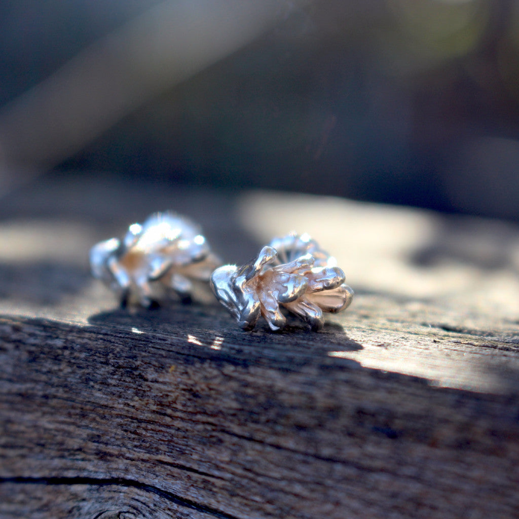 Destined Pinecone - simple studs - Kathryn Rebecca