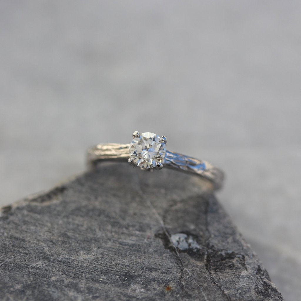 Diamond Branch Engagement Ring - Kathryn Rebecca