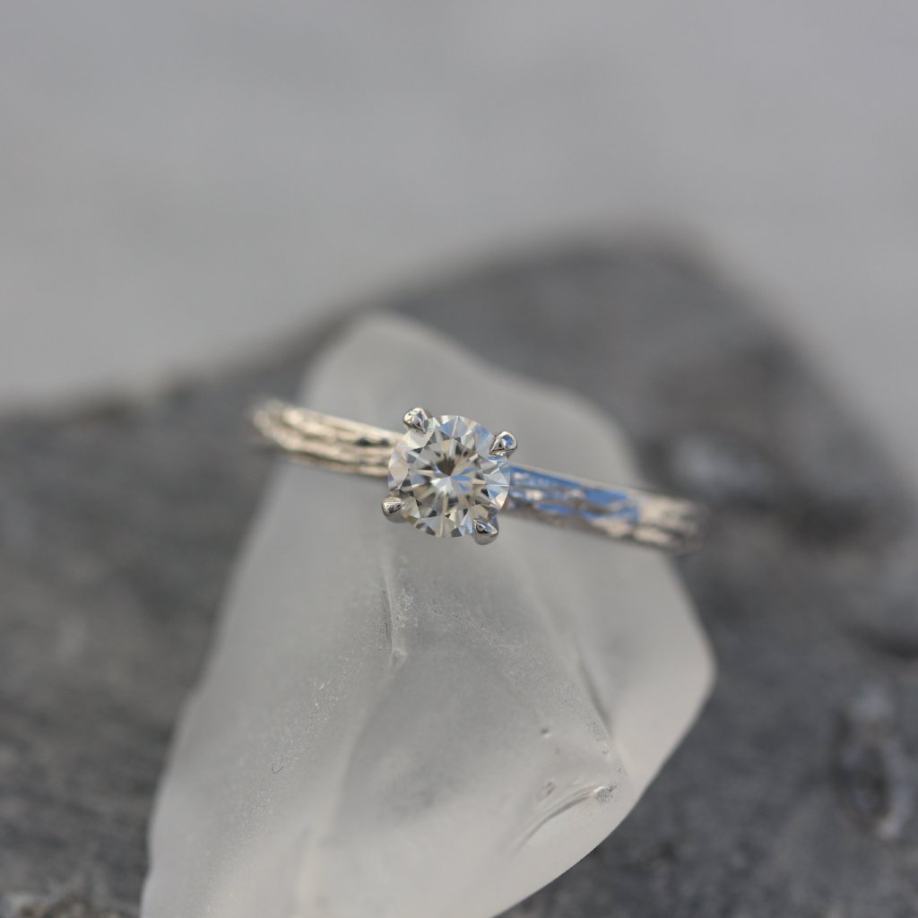 Diamond Branch Engagement Ring - Kathryn Rebecca