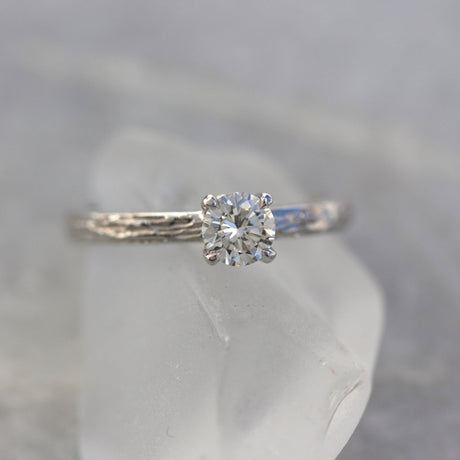 Diamond Branch Engagement Ring - Kathryn Rebecca
