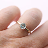 Aquamarine ring