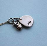 Forget-me-not charm necklace - Kathryn Rebecca