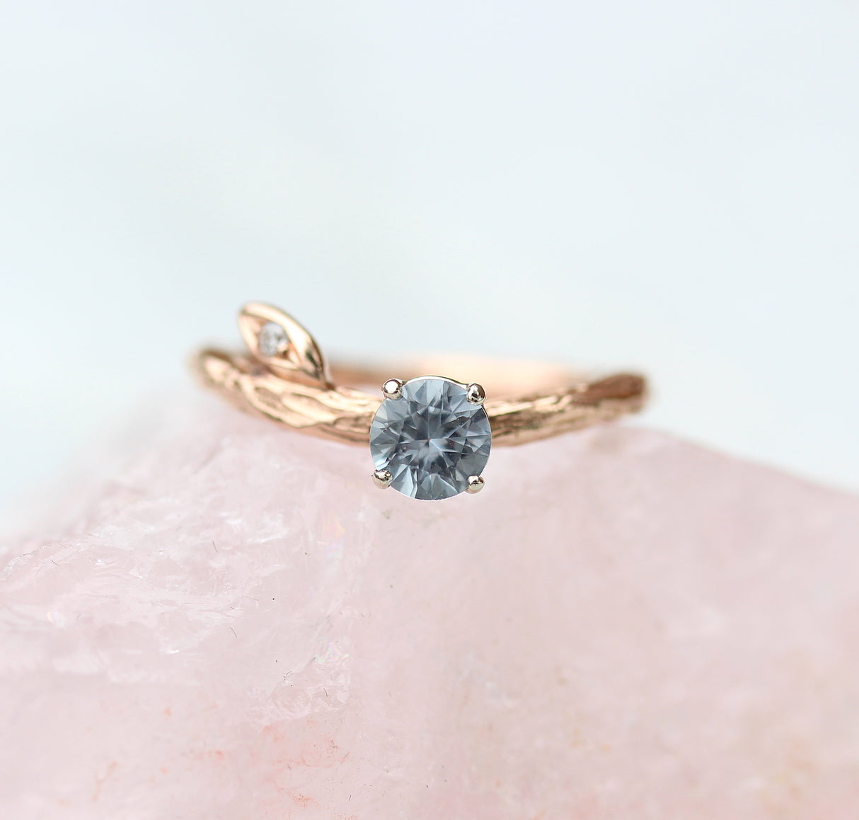 Branch and leaf engagement ring - Kathryn Rebecca