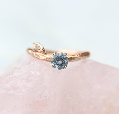 Branch and leaf engagement ring - Kathryn Rebecca