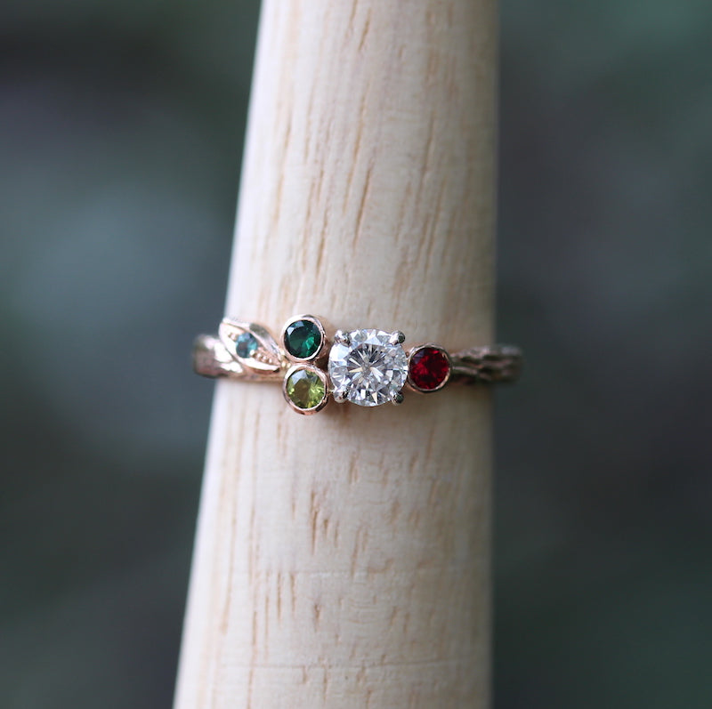 Branch, Leaf and Flower Rings