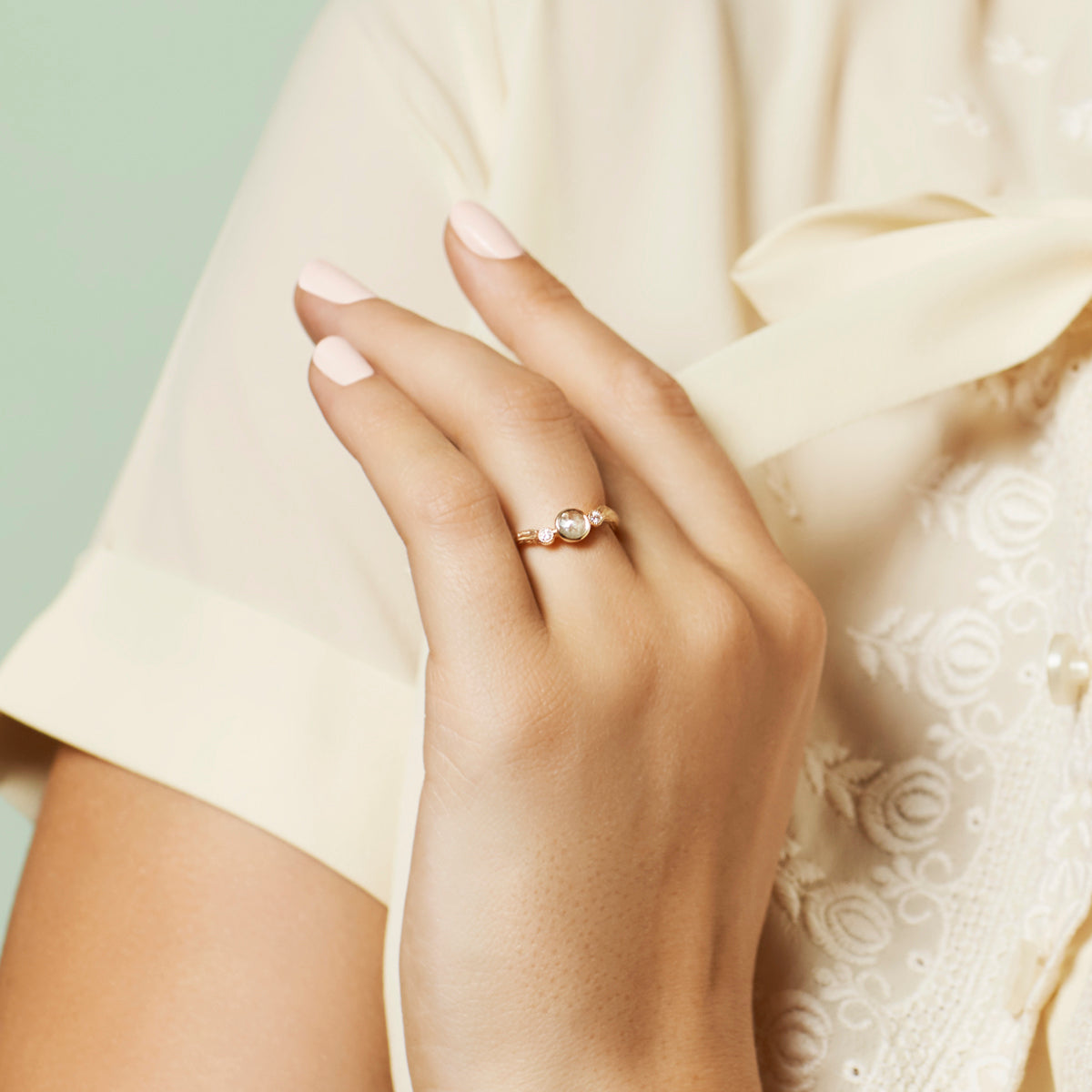 branch ring on hand