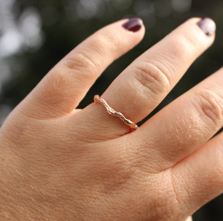 Branch wedding band