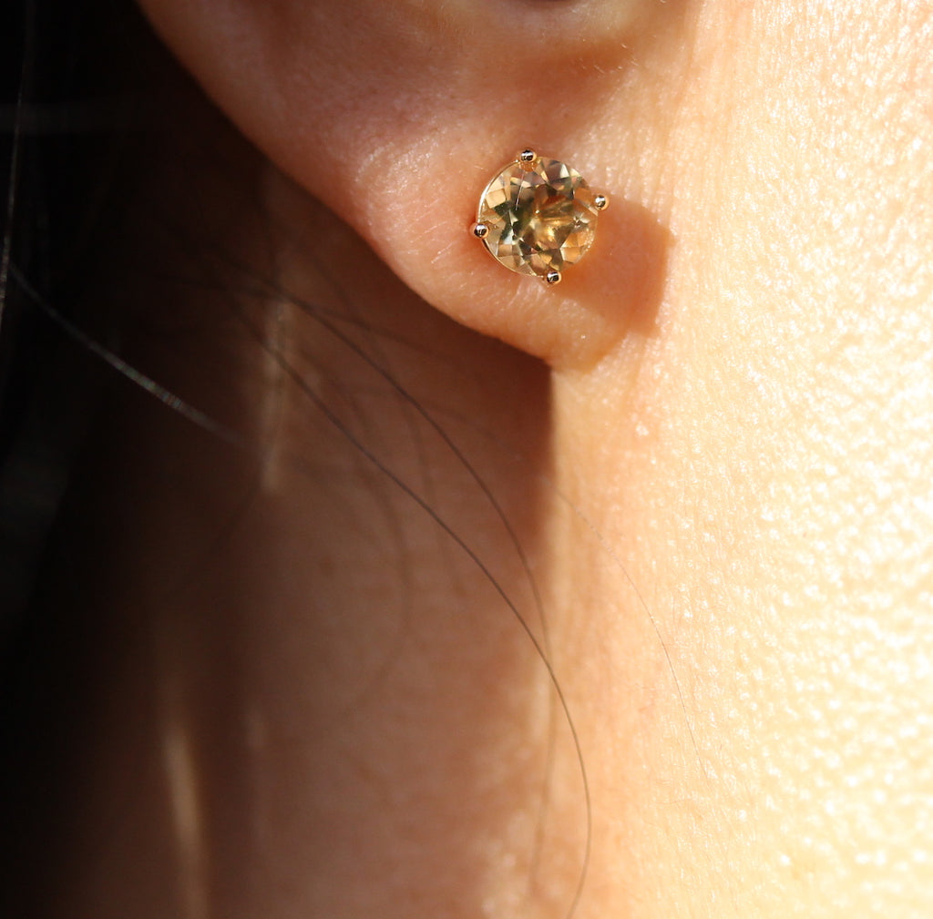 Citrine Studs