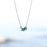 cluster gemstone necklace