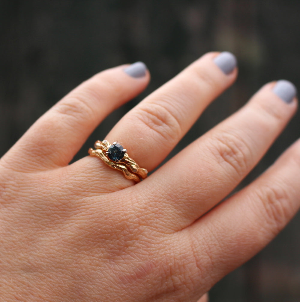 Branch wedding band